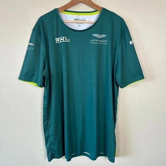 Aston Martin F1 Racing Jersey Green Women's XL - Picture 2 of 9